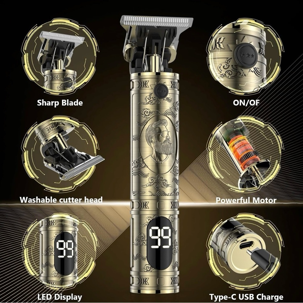 Solati Gold Hair Clipper Set - Picture 4 of 12